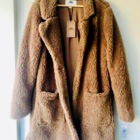 Brand new Size large teddy bear sweater jacket - Picture 1 of 6